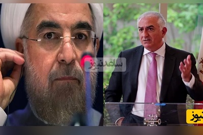 ادعای عجیب پدر شوهر سابق مهناز افشار: رضا پهلوی و روحانی برای سرنگونی جمهوری اسلامی رقابت می‌کنند!+ویدیو