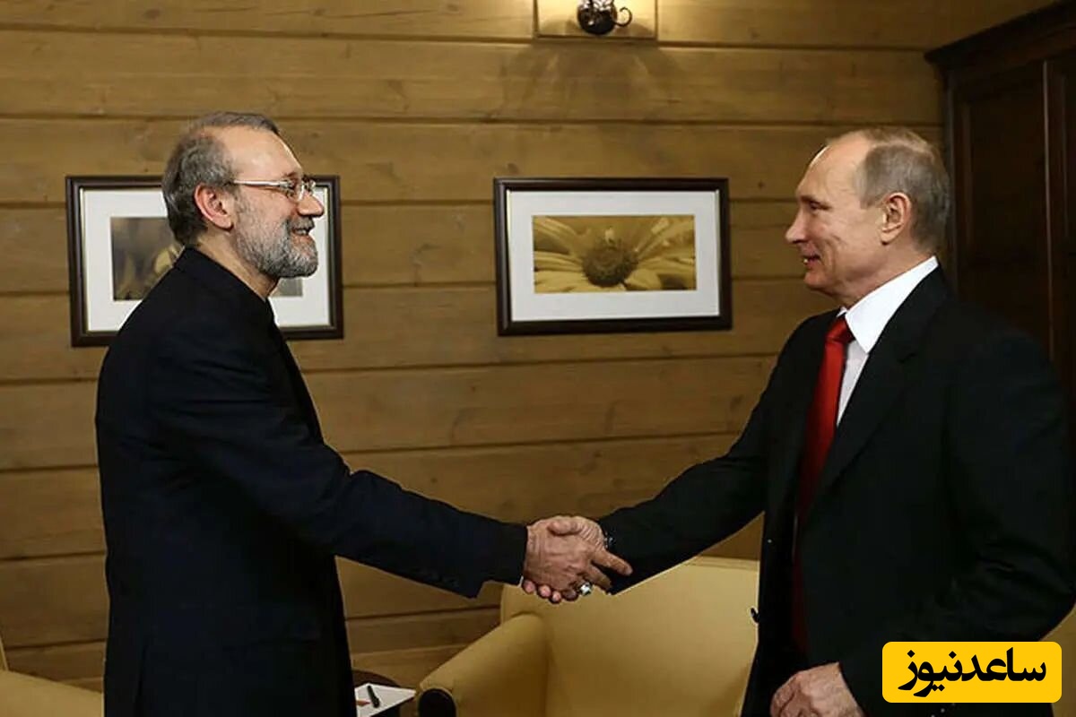 دیدار اخیر علی لاریجانی با پوتین به نمایندگی از رهبر معظم انقلاب