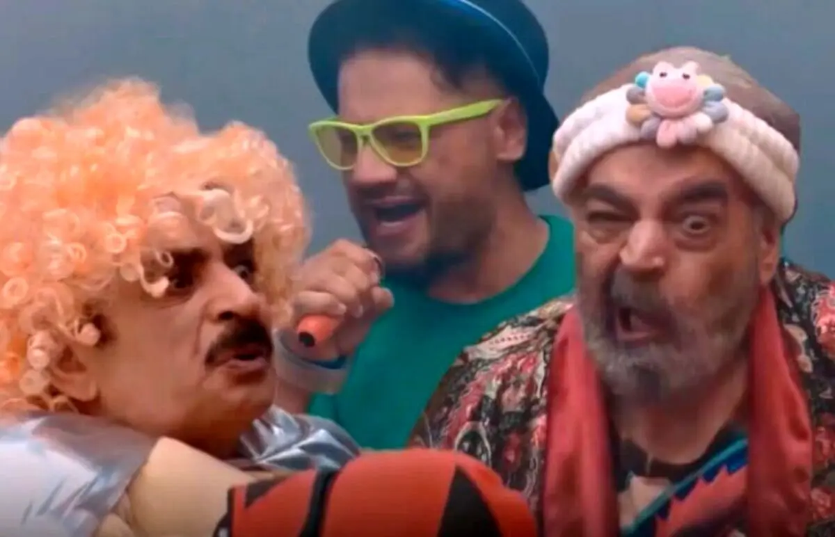 یادی کنیم از پربازدیدترین و خفن‌ترین سکانس برنامه "جوکر 2" / حمید لولایی و آقا رشید که با ترانه تولدت مبارک حسابی ترکوندن😂