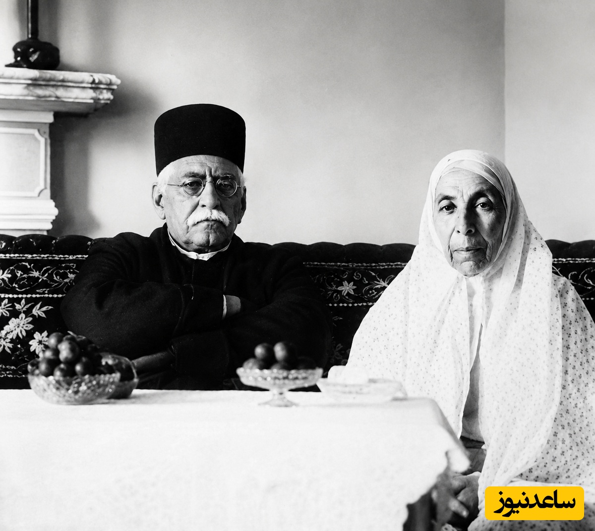 تصویر دیده نشده از دختر خان فرمانیه در لباس عروس 100 سال پیش؛ چقدر استایل شیک و اروپایی داشت😍