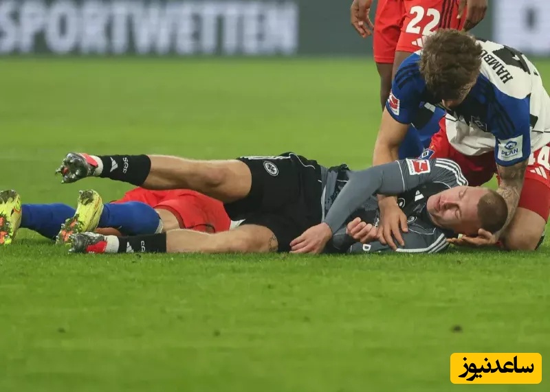 لحظه نفس‌گیر بوندس‌لیگا/ بازیکن 18 ساله جان حریف را نجات داد