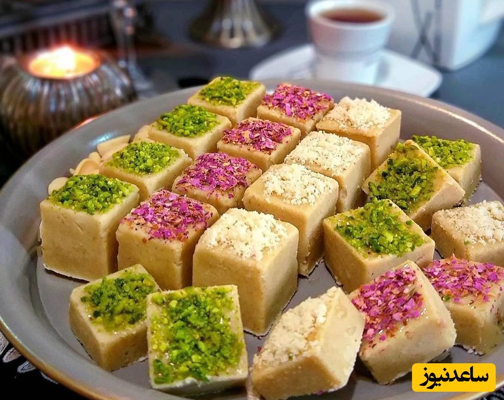 طرز تهیه حلوای هل و گردو خوشمزه به سبک اصل تبریز / ویژه مراسمات ایام محرم + ویدئو