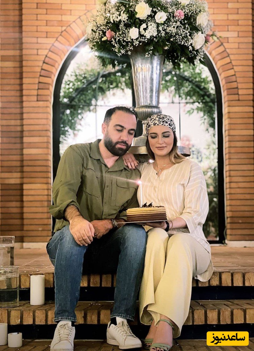 سورپرایز غیرمنتظره نیلوفر پارسا در روز تولد همسرش؛ انتخاب کیکی که هیچ‌کس انتظارش را نداشت!+عکس