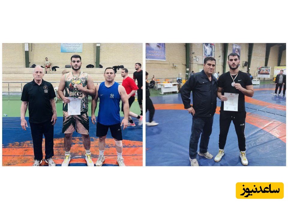 قهرمانی فرزند یکی از کارکنان منطقه آذربایجان شرقی در مسابقات کشتی فرنگی جوانان استان