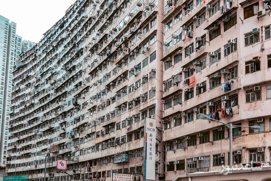 این سوپر آپارتمان در چین 20 هزار نفر ساکن دارد +فیلم