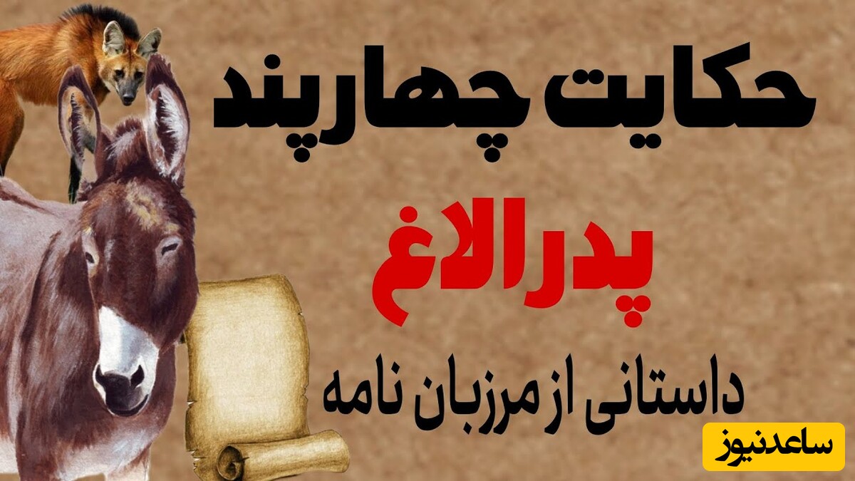 حکایت های خواندنی/ 4 وصیت آموزنده پدر الاغ که جانش را نجات داد/ آخه الاغ اینقدر باهوش!😄