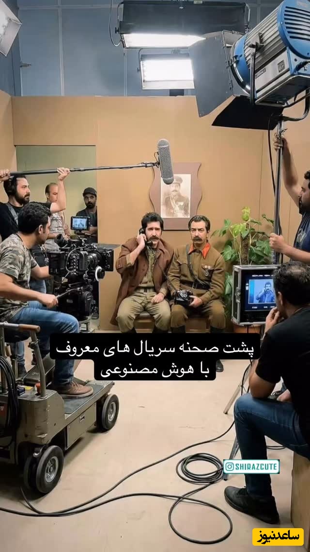 برای اولین بار پشت صحنه محبوب ترین سریال های ایرانی با هرنمایی طنز آمیز علی صادقی، شقایق دهقان و... منتشر شد/ شب های برره، متهم گریخت، خاتون، ساختمان پزشکان، یوسف پیامبر و...