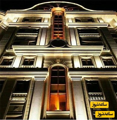 لامپ نمای ساختمان