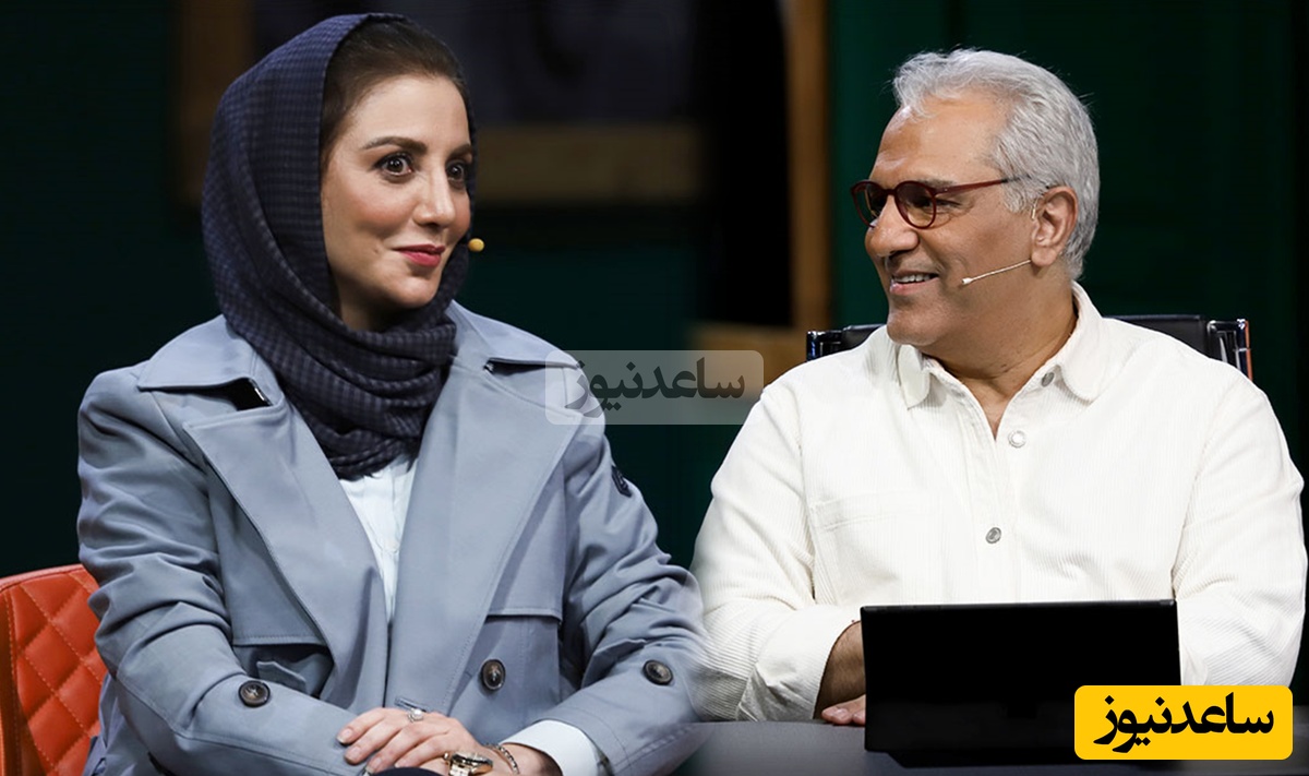 (فیلم) تیکه خنده‌دار مهران مدیری به رویا میرعلمی: ما به اینا با این سر و سیبیل و فوکول و اپول شماره می‌دادیم! 😂🤣