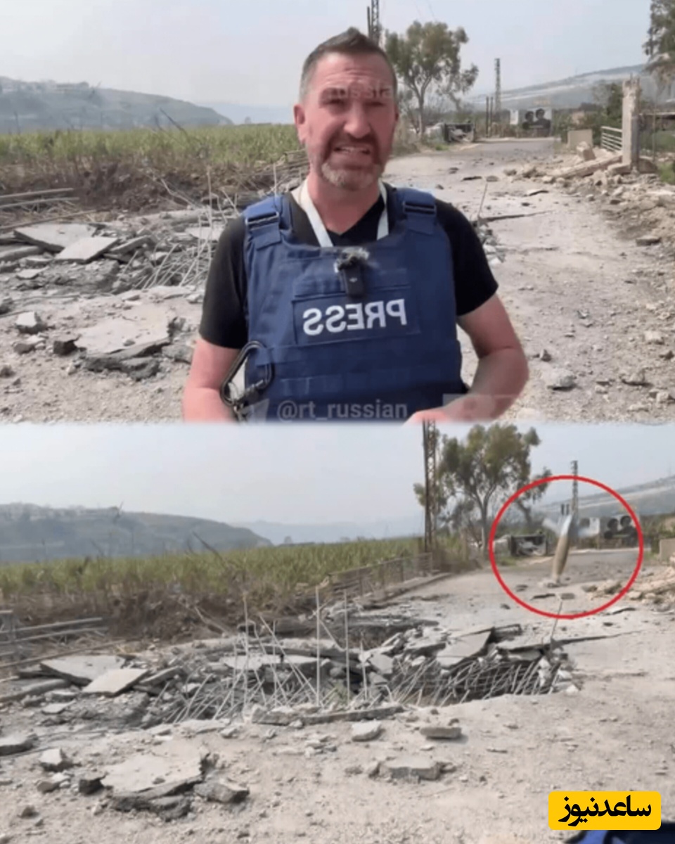 ببینید | شلیک مستقیم موشک اسرائیل به خبرنگاری در لبنان