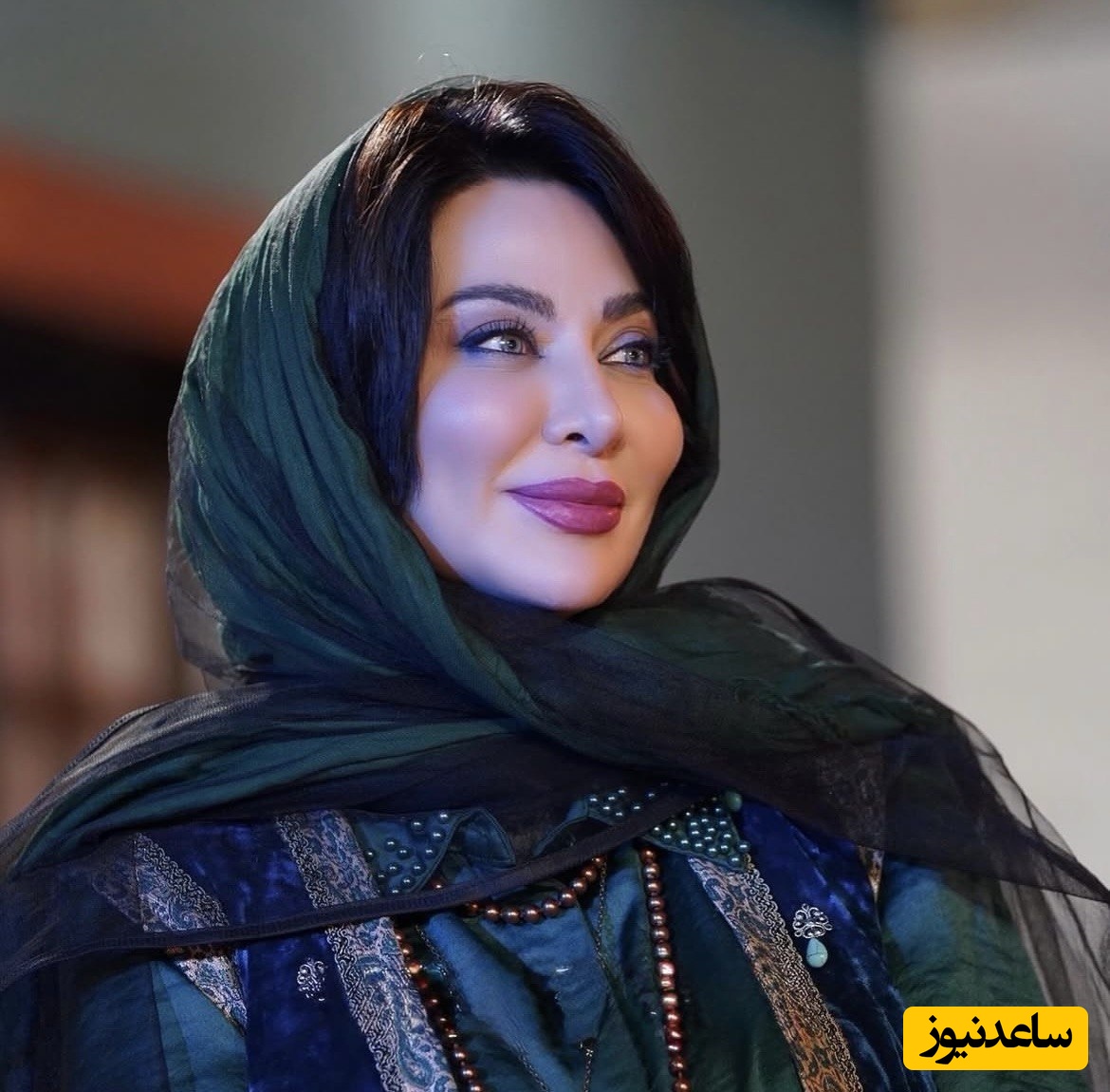 نگاه خمار و زیبای فقیهه سلطانی زیبا و دخترش در آغوش هم