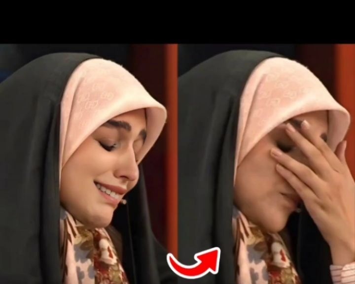 گریه و اشک های بی امان مژده لواسانی لحظه پخش صدای پدر و مادربزرگش