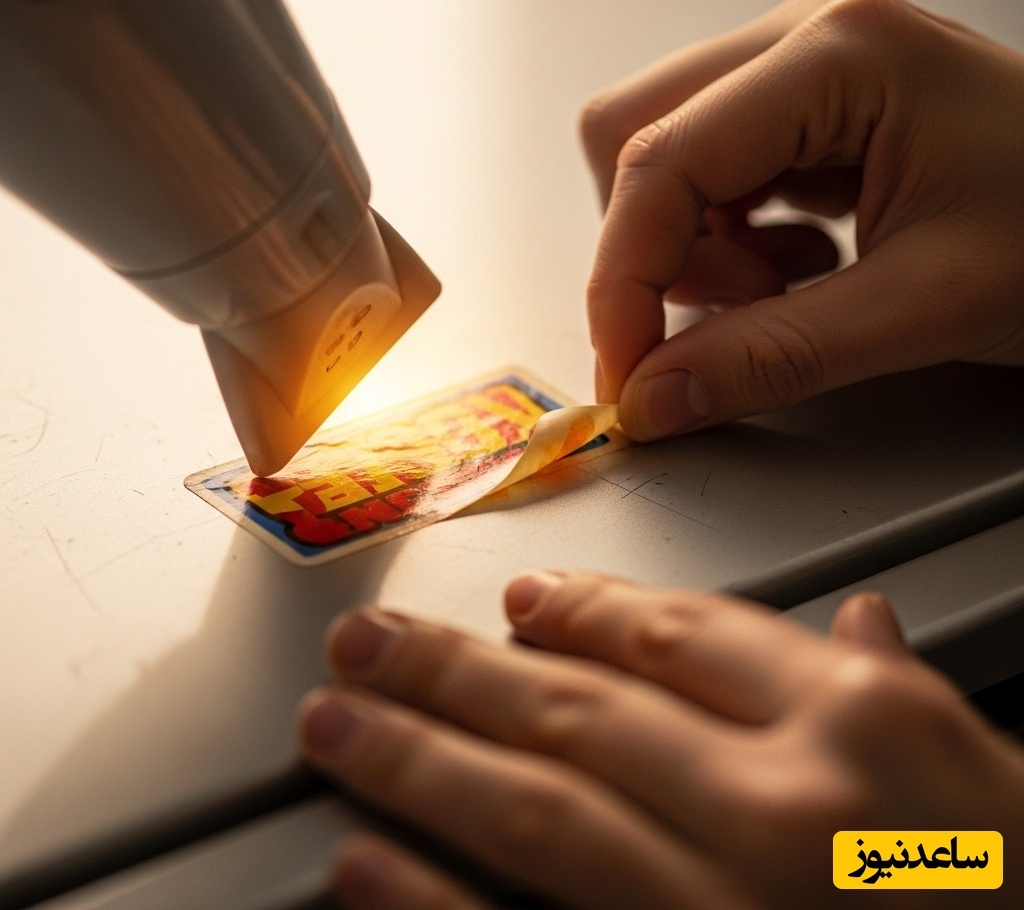 جدا کردن برچسب‌ها و اتیکت‌ها بدون باقی ماندن رد