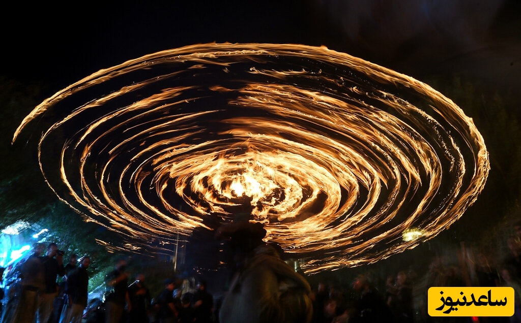 مشعل گردانی عراقی‌ ها در دولت آباد؛ روایتی از شعله‌های کربلا در قلب شهرری