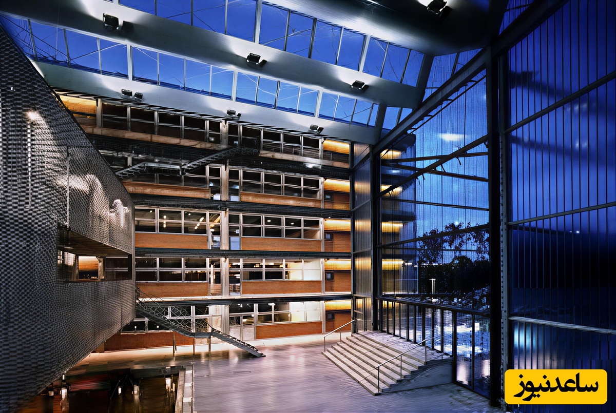 (عکس) دانشکده معماری شاهکاری از برند چومی با طراحی فوق‌العاده مدرن و منحصربه‌فرد با فضایی لوکس و خیره کننده🤩