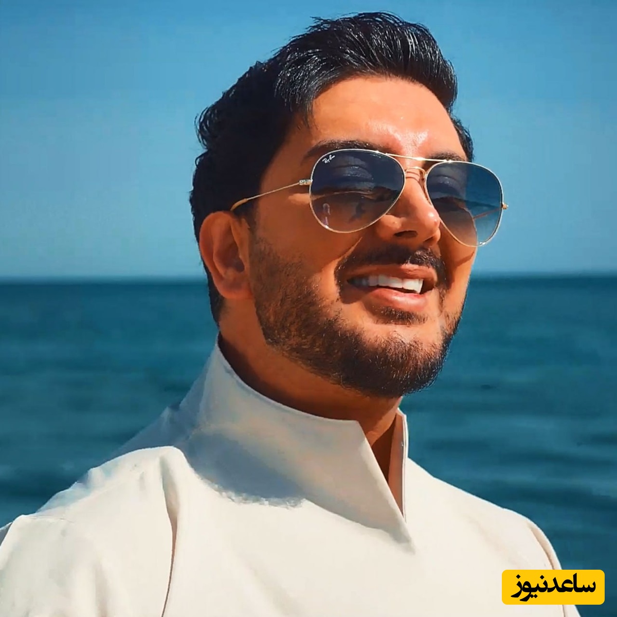 فرزاد فرزین با ست اسپورت شیک در طبیعت زیبای استوایی