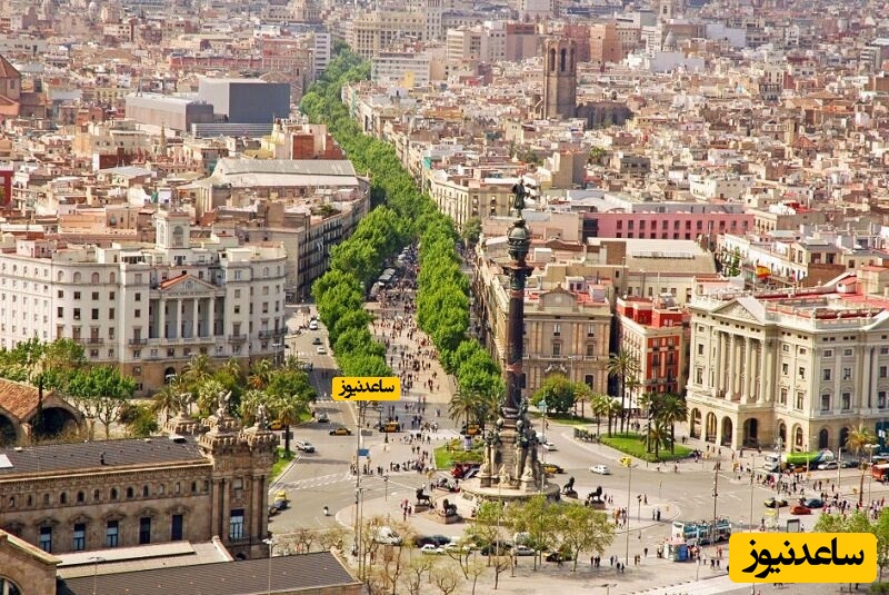 خیابان لارامبلا بارسلونا