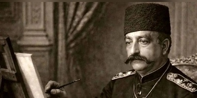 قاب تاریخ امروز؛ نقاشی ناصرالدین‌ شاه از خودش حین درس خواندن در ایام ولیعهدی /وقتی تاریخ خودش را نقاشی می‌کند