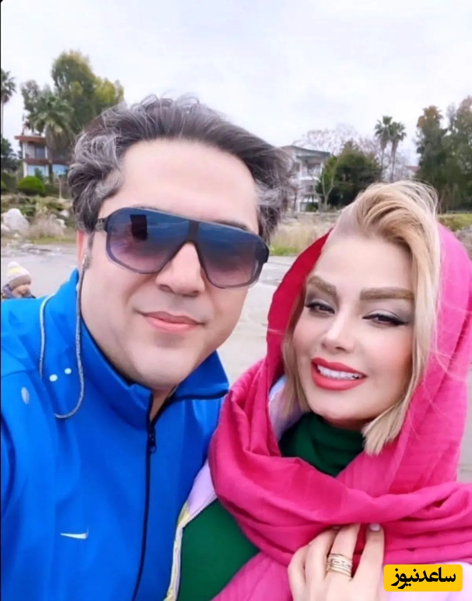 صبا راد تصویری از خودش با تیپ قرمز  در تختخواب منتشر کرد!