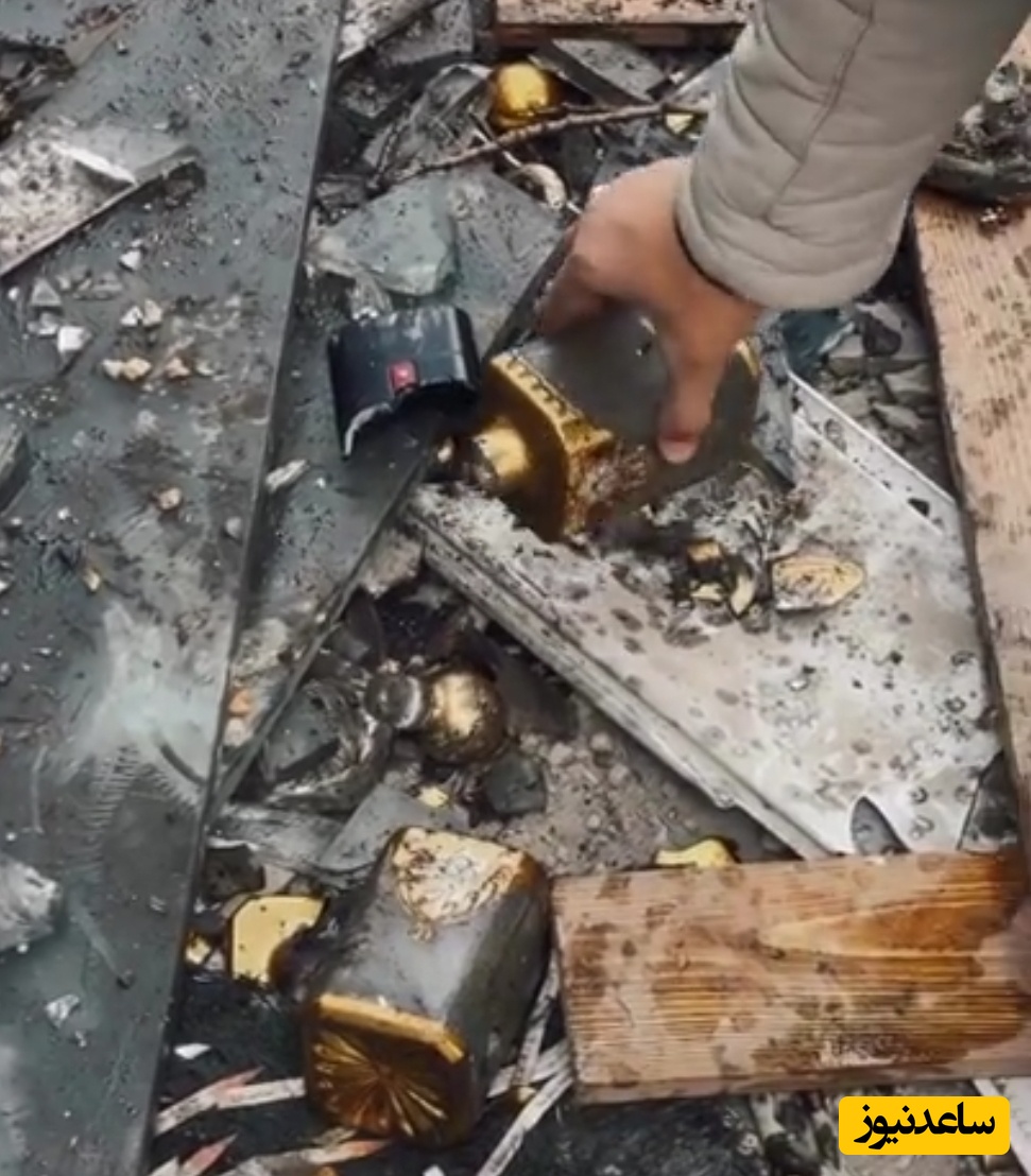 ببینید | اسرائیل حتی به عطر فروشی هم رحم نکرد! / برسد به دست رضا پهلوی حرامی