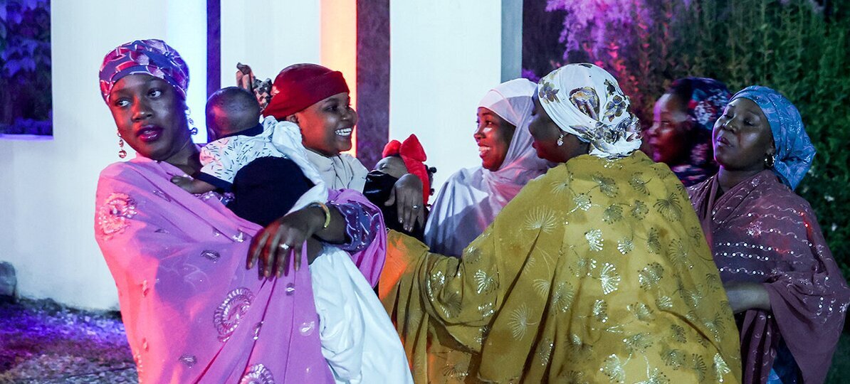 پوشش چشم نواز زنان آفریقایی در مجموعه دیپلماتیک وزارت خارجه + عکس‌ها