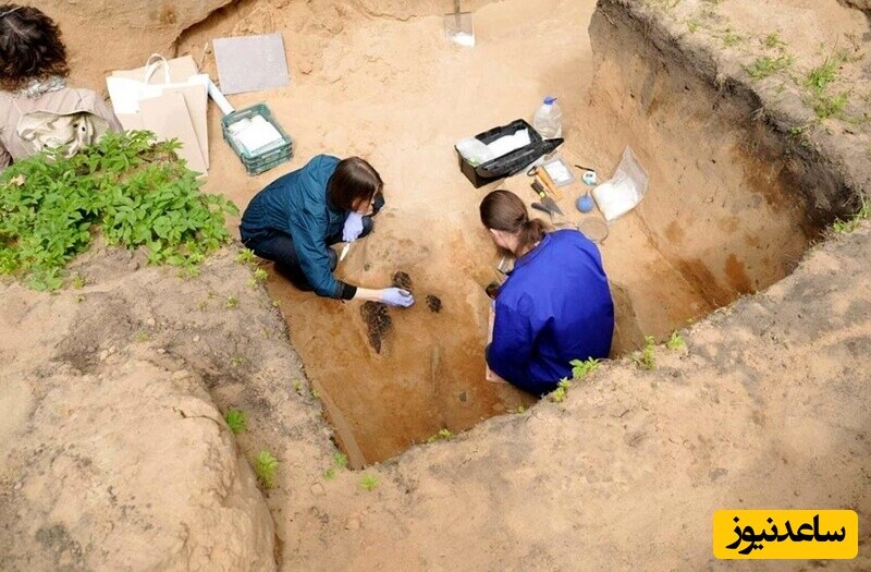  باستان شناسان در حال حفاری گورهای 600 ساله در ویلنیوس هستند. 