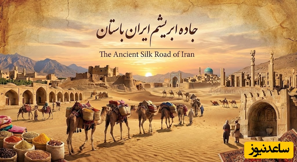 (ویدیو) سفری به 2500 سال پیش دوران باستان/ جاده‌ی ابریشم راه افسانه‌ای و پر ماجرای تجارت، فرهنگ و تمدن‌ها
