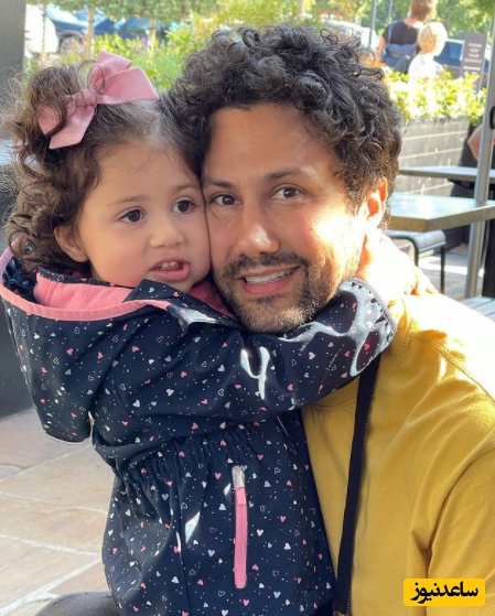 شیطنت و دلبری‌های نبات، دختر کوچولوی شاهرخ استخری برای دایی جونش