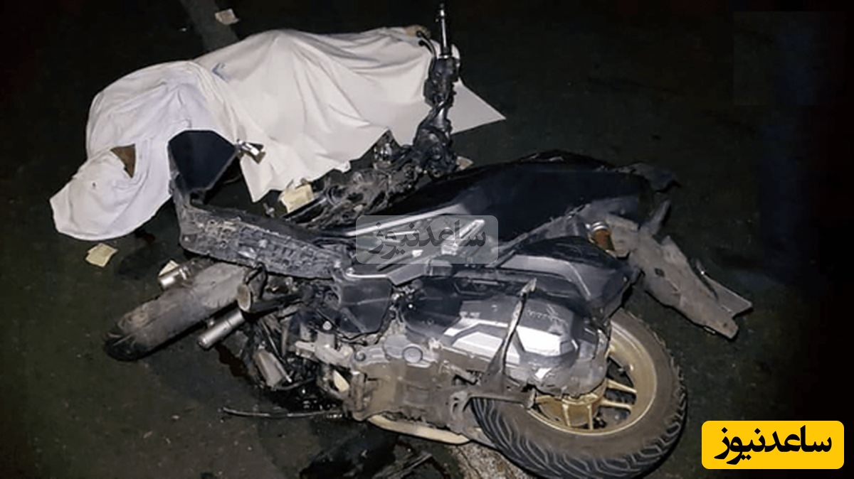 (ویدیو)‌تصادف موتور با شتر سرگردان/ جسد سه نوجوان روی آسفالت کشیده شده /حاوی صحنه‌های دلخراش