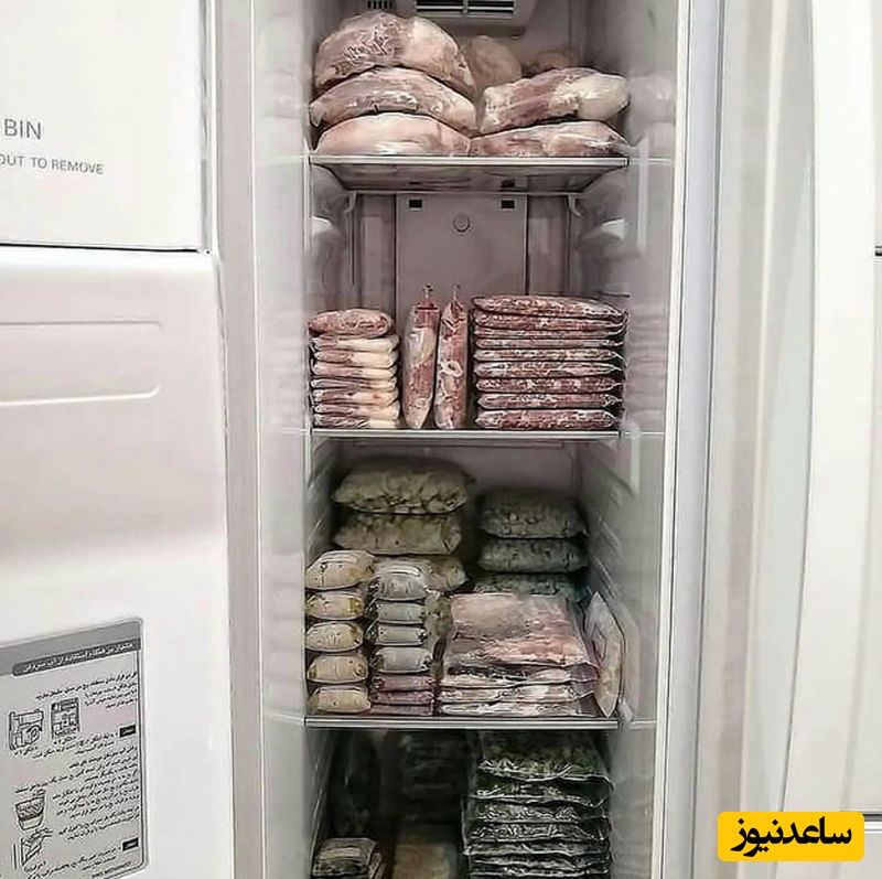 نکات خانه‌داری؛ بینظیرترین ایده چیدمان فریزر و یخچال/ اگه طبقه‌های یخچال و فریزرت همیشه شلوغه، دیدن این ویدیو از نون شب هم واست واجبتره