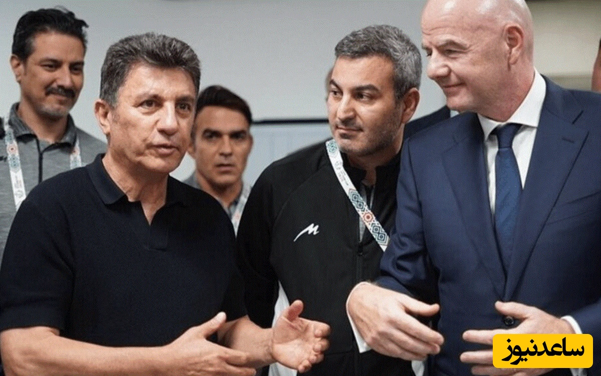 پیام خاص و متفاوت قلعه‌نویی به رنگ پرچم ایران +عکس