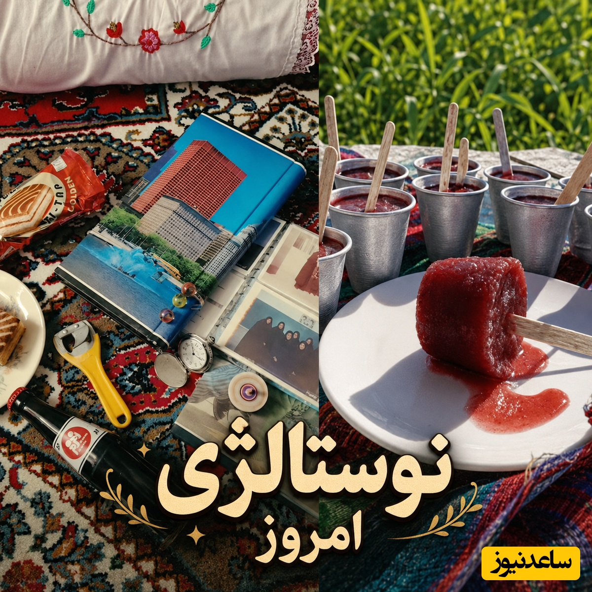 نوستالژی امروز 7 تیر 1405 | این قاب‌ها شما را می‌برد به دهه 60؛ به روزهایی که دیگر برنمی‌گردند، اما هنوز در گوشه‌ای از خاطره‌ها زنده‌اند + ویدئو