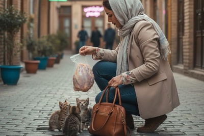 توی کیف این خانم بازیگر خبری از لوازم آرایشی نیست؛ بهنوش بختیاری: همیشه توی کیفم مرغ منجمد نگه میدارم!+ویدیو/ الان این کیفه یا فریزر سیار😂