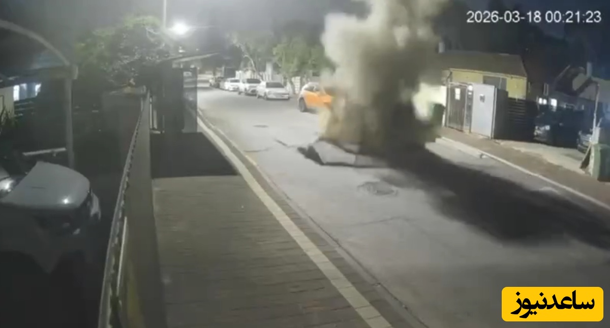 سرعت و قدرت دیدنی بچه بمب های خرمشهر هنگام اصابت به اراضی اشغالی +فیلم