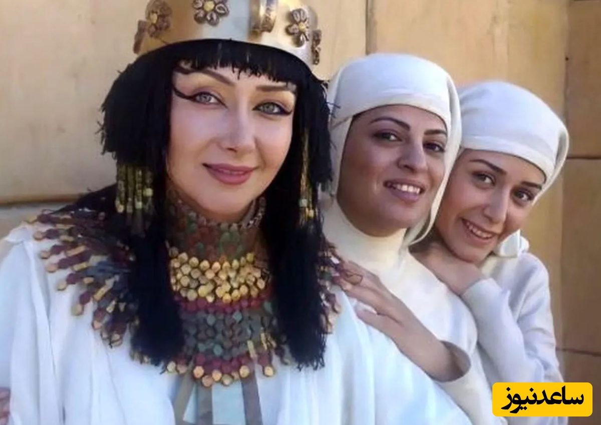 چهرۀ «زلیخا» در 8 سالگی در کنار دوستانش در یک مهمانی؛ دهۀ 1340