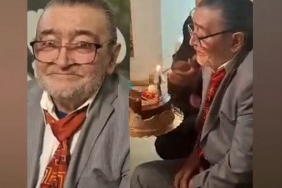 ویدئو/ سورپرایز تولد 79 سالگی رضا رویگری در خانه سالمندان با حضور جمعی از هنرمندان ایرانی/ شاد کردن دل دیگران دل بزرگی میخواد😍