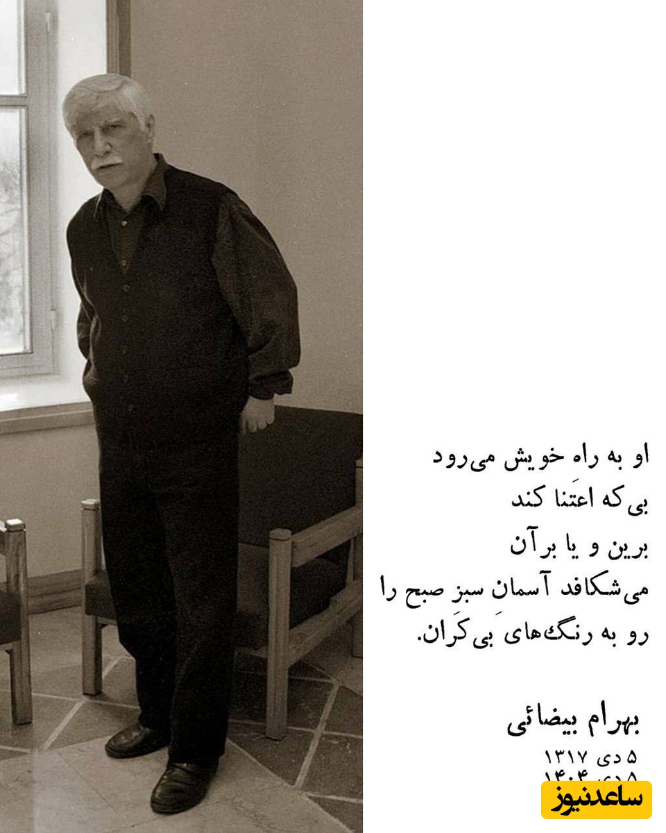 استاد بهرام بیضایی