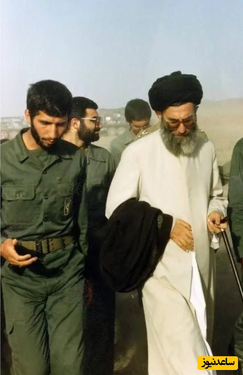 سردار موسوی و رهبر شهید انقلاب