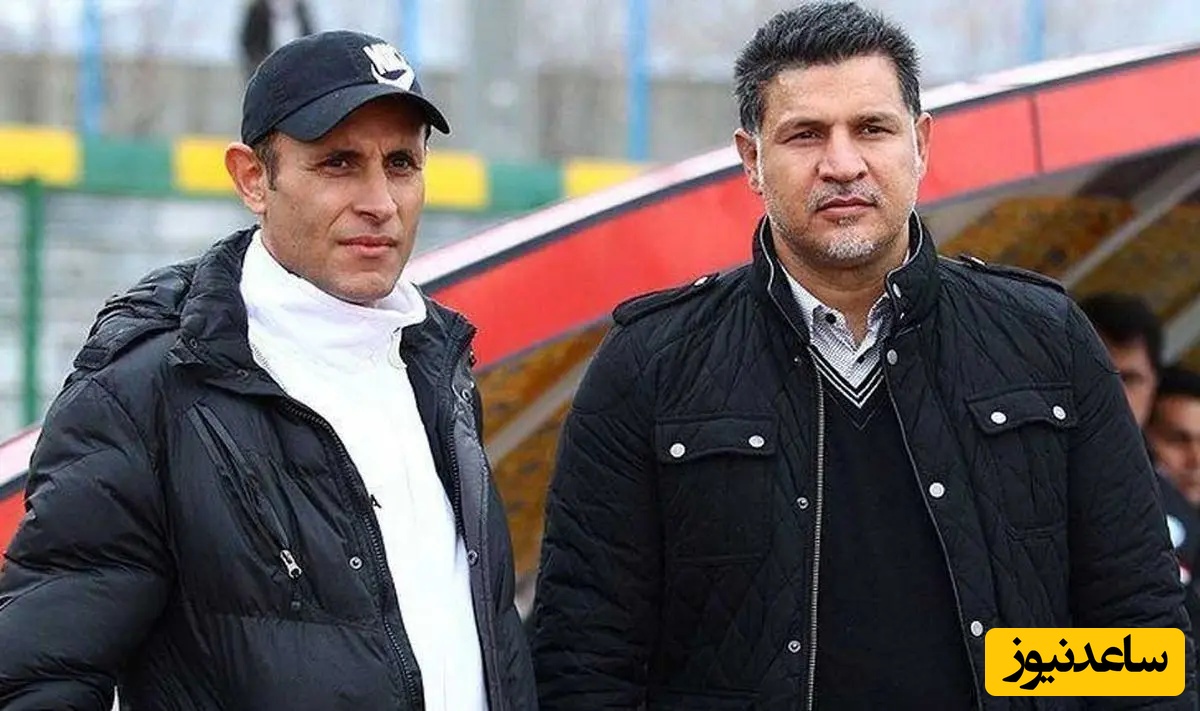 تصویری زیرخاکی از حضور علی دایی و یحیی گل‌محمدی در جوانی در یک مدرسه در جنوب تهران