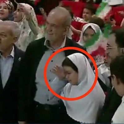 ببینید | اشک شوق دختر کوچولو در آغوش پدرانه پزشکیان / روایت احساسی از حضور رئیس‌جمهور در جمع کودکان