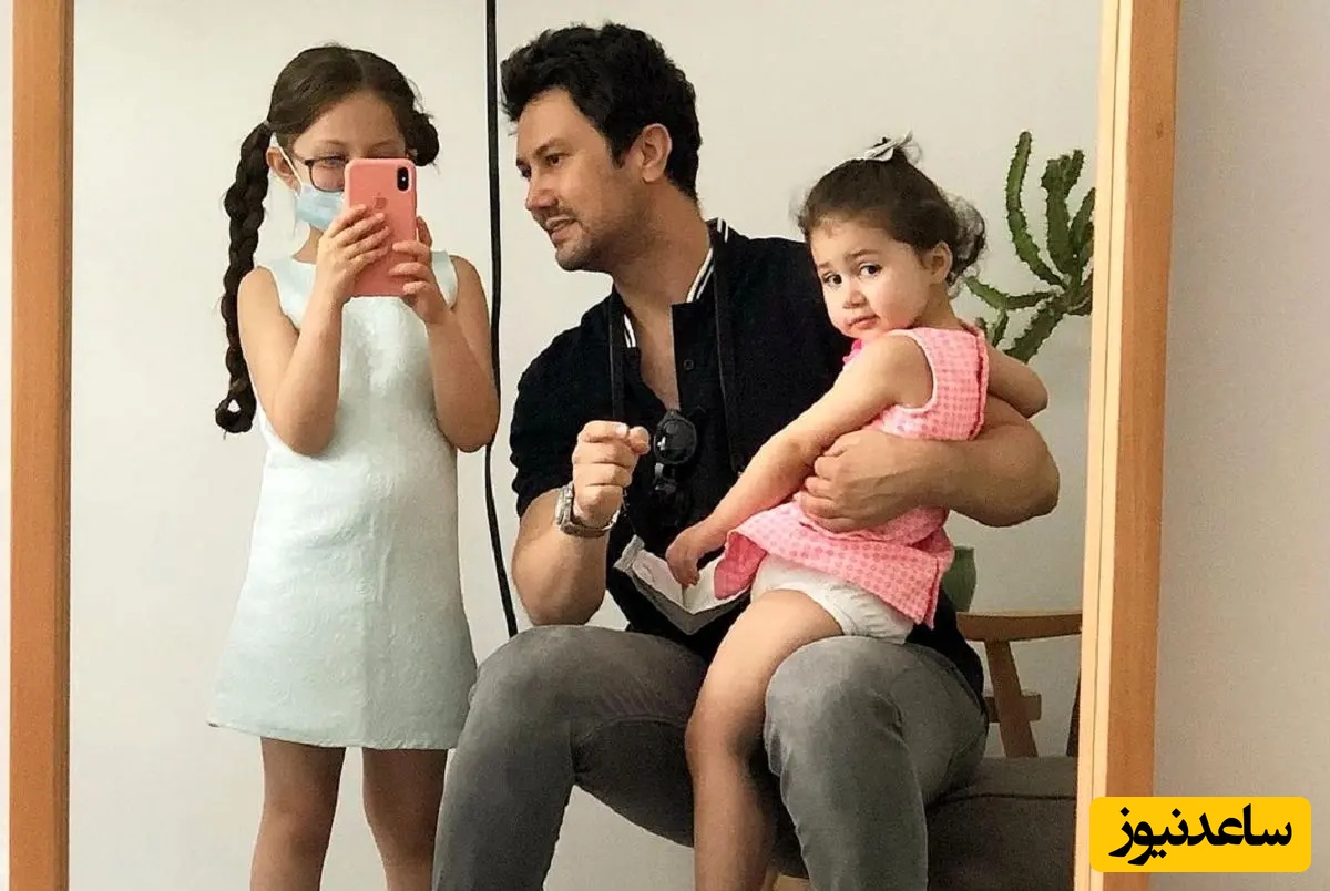 ای خدااااا 😍 مشت ظریف و کوچیک نبات استخری به پدرش!!! از اون لحظه های پدر دختری که تا عمر داری یادت نمیره😍🥰