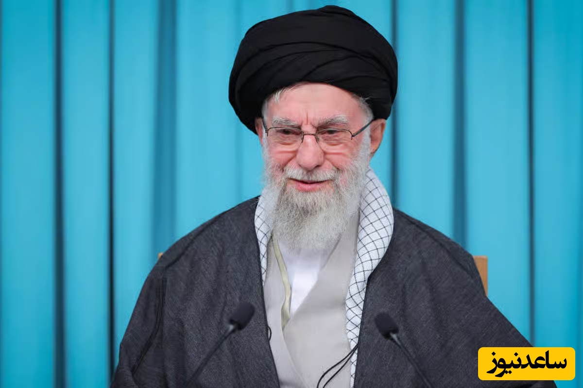 آقای شهید ایران؛ لحظه استقرار پیکرها در جایگاه؛ بغض مصلی با ورود خانواده رهبر شهید شکست + عکس