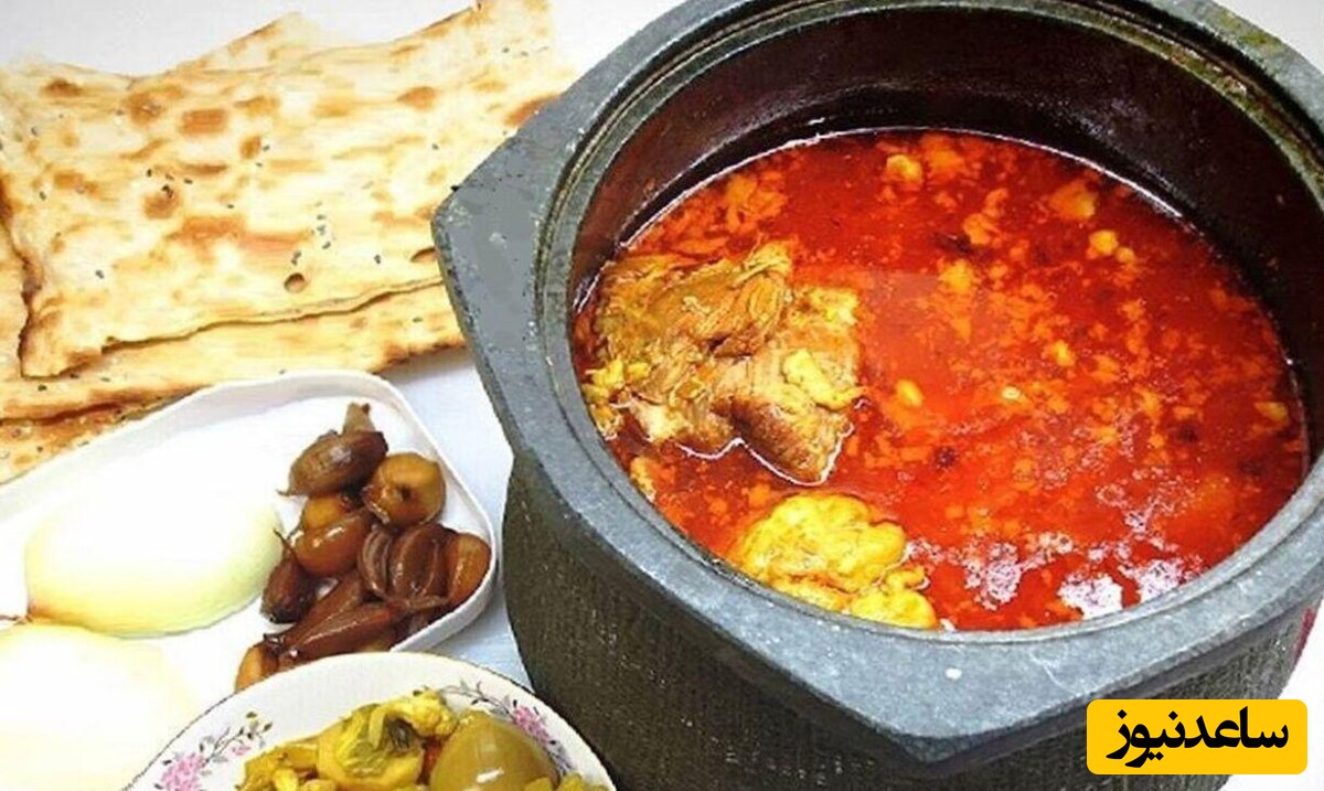 آبگوشت قهوه خانه ای