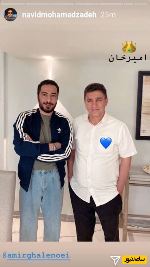 نوید محمدزاده و قلعه نویی