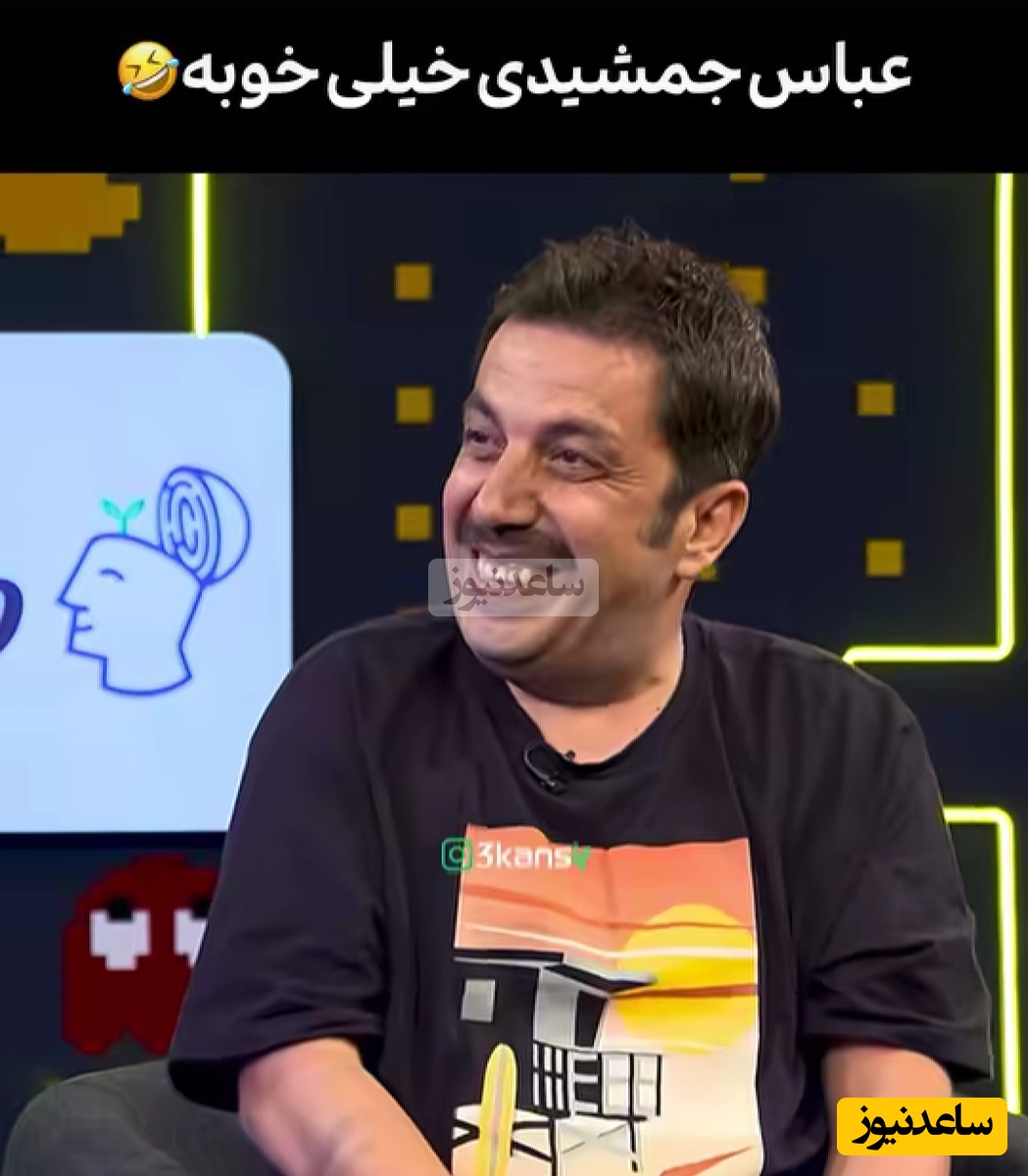 عباس جمشیدی‌فر خیلی خوبه😂/ امیرحسین قیاسی و پشت‌صحنش غش کردن از دستش/ میگه مگه اتومبیل رانی ورزش نیست!