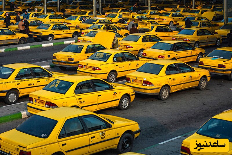 (عکس) ابتکار تحسین برانگیز راننده تاکسی برای پذیرایی از مسافرانش/ نامه قشنگ راننده تاکسی روزتان را می‌سازد😍
