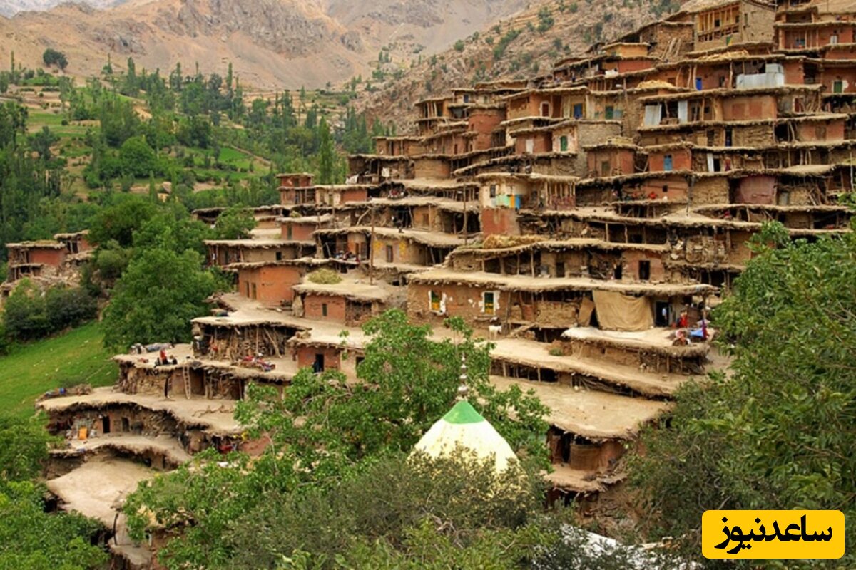 معرفی روستاهای شگفت‌انگیز پلکانی در ایران
