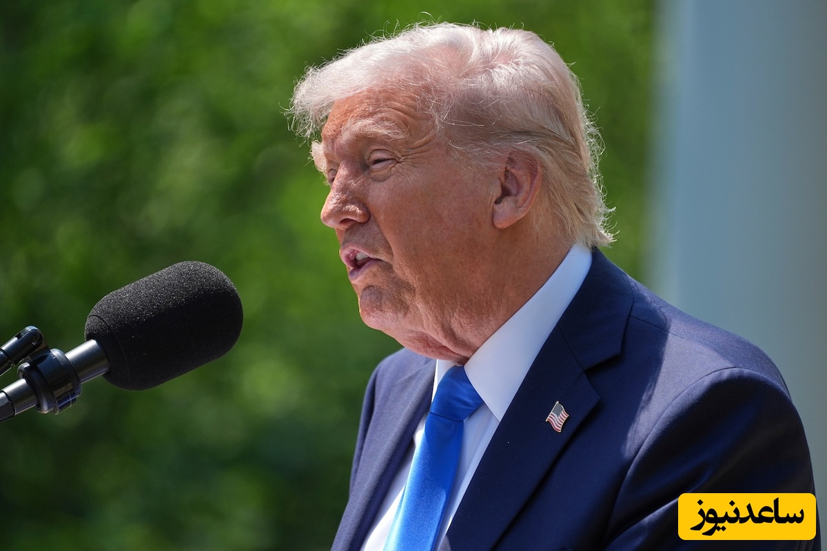 (فیلم) فارسی حرف زدن ترامپ با لهجه و لحن آمریکایی! 🤣😅 / نبینی نصف عمرت بر فناست!