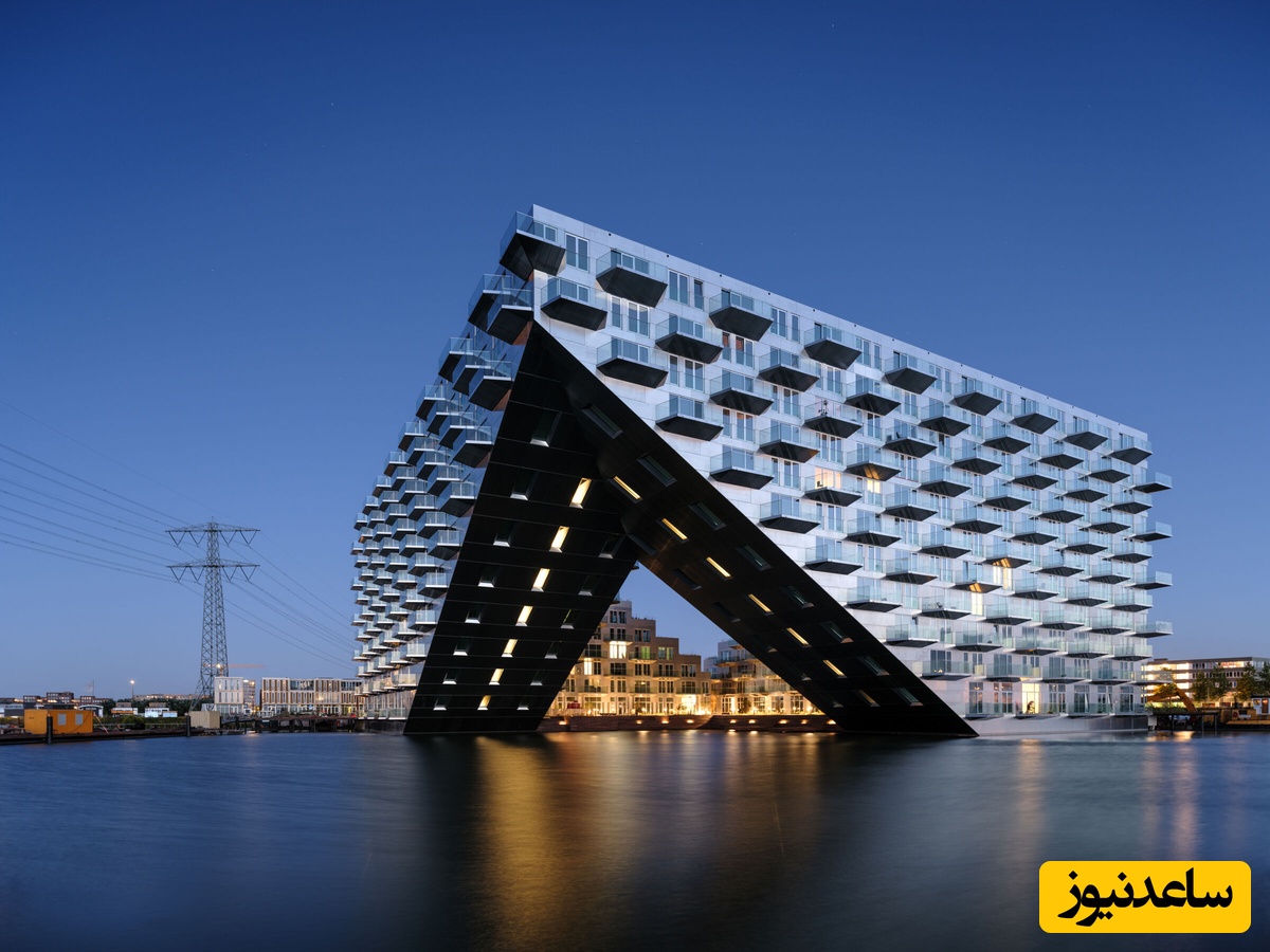 (ویدیو) شاهکار بینظیر در قلب آمستردام با طراحی بسیار خلاقانه و باورنکردنی/  وقتی معماری قانون جاذبه رو به چالش میکشه👌