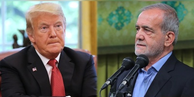 جواب کوبنده رئیس جمهور با شخصیت ایران به رئیس جمهور بی ادب آمریکا + عکس